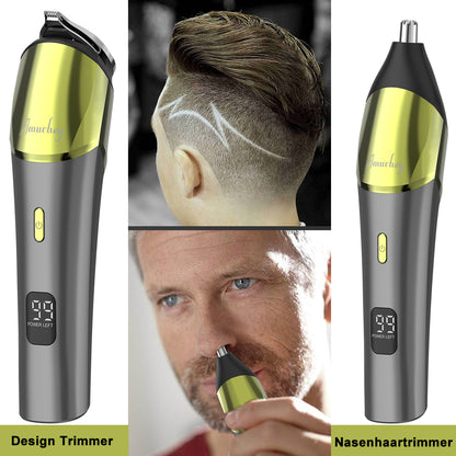 Qimmaol FK9001J Multifunktionaler Bartschneider und Haarschneider Ein Kit für alle Verwendungen